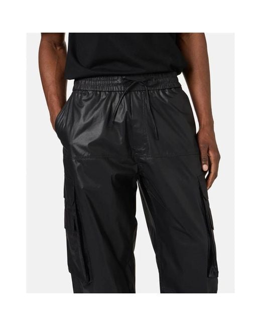 Trousers > wide trousers Iceberg pour homme en coloris Black