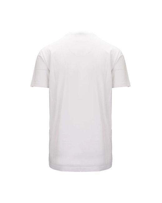 DSquared² T-Shirt Met Ronde Hals in het White voor heren