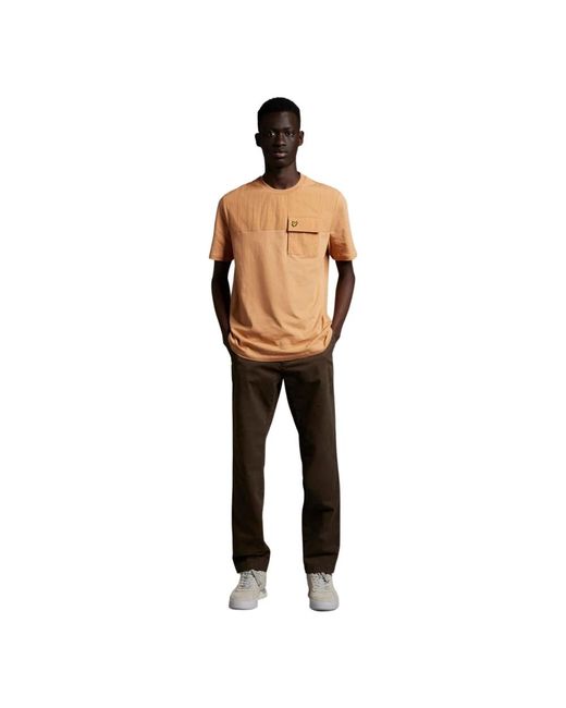 Lyle & Scott Brown & Cargo Trouser W30l32 for men