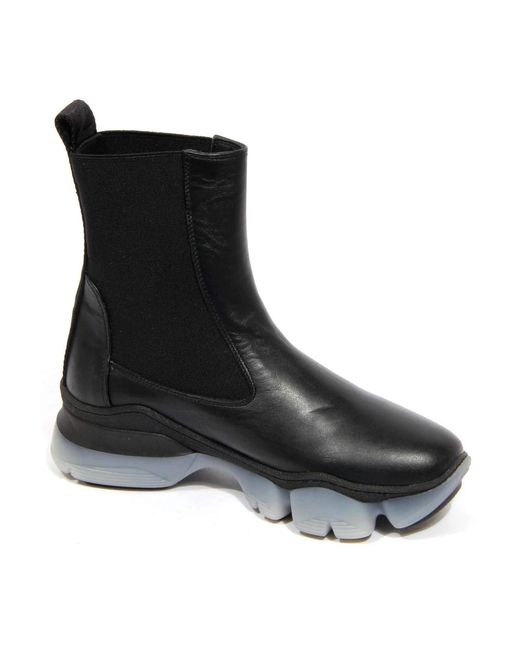 Borbonese Black Chelsea Boots