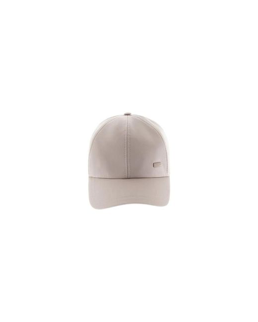 Herno Gray Caps