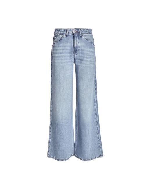 PNTS Blue Wide Jeans