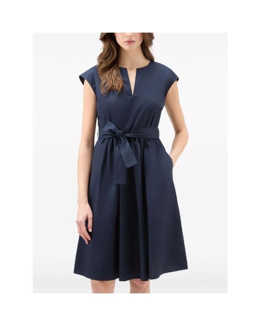 Woolrich Blue Mini Dress