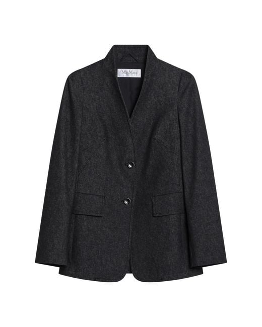 Blazers Max Mara de color Black