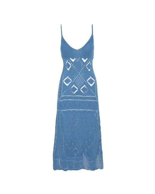 Akep Blue Midi Dresses