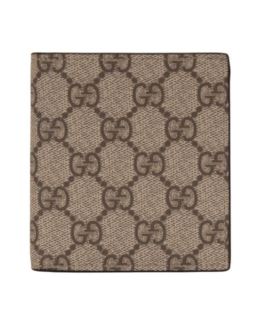 Gucci Accessoires ,Leer Portefeuilles & Kaarthouders in het Natural voor heren