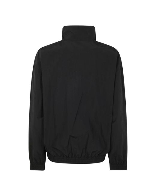 MARINE SERRE Jassen ,Zwart ,Nylon Nylon Track Jacket in het Black