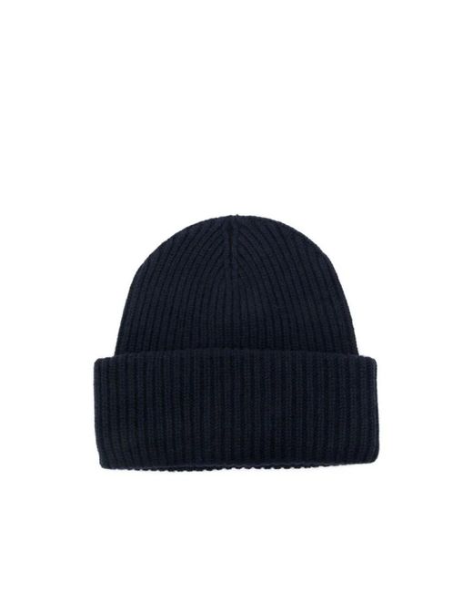 Mc2 Saint Barth Accessoires ,Blauw ,Wol Berry Beanie in het Blue voor heren