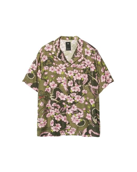 Maharishi Green Short Sleeve Shirts for men