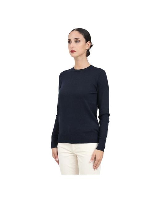 Ralph Lauren Blue Round-Neck Knitwear
