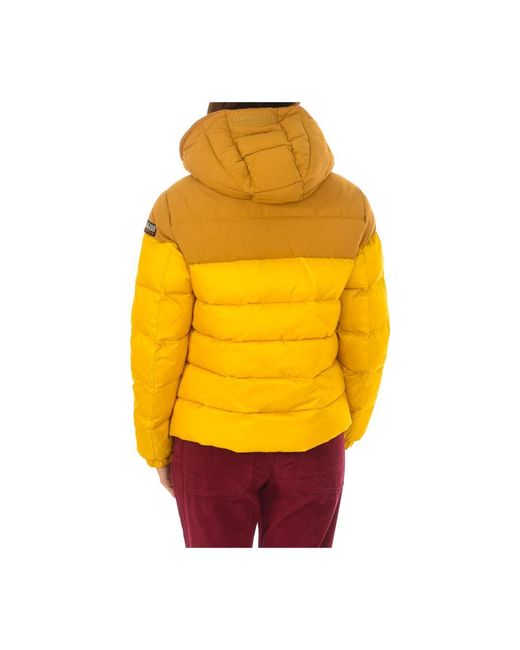 Down Jackets Napapijri de hombre de color Yellow