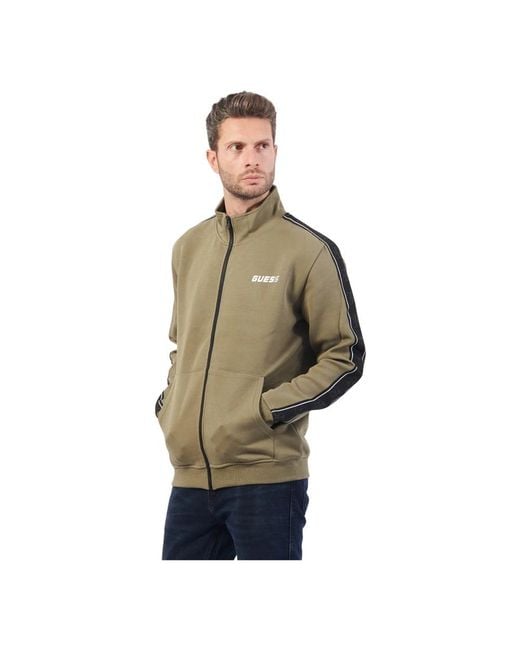 Guess Zip-Throughs in het Green voor heren
