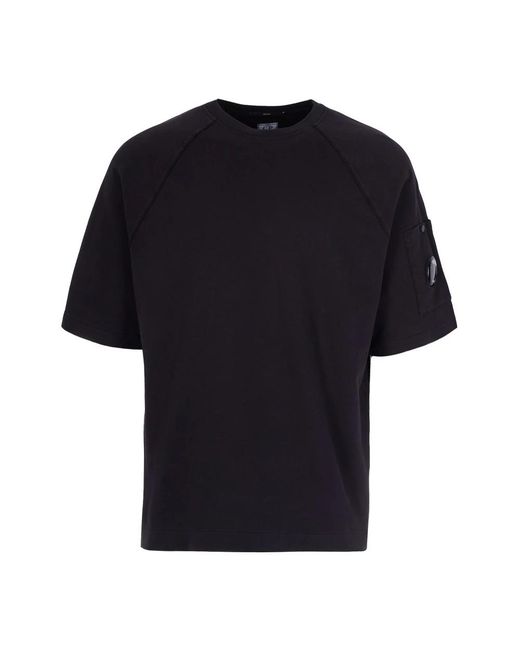 C P Company Black T-Shirts for men