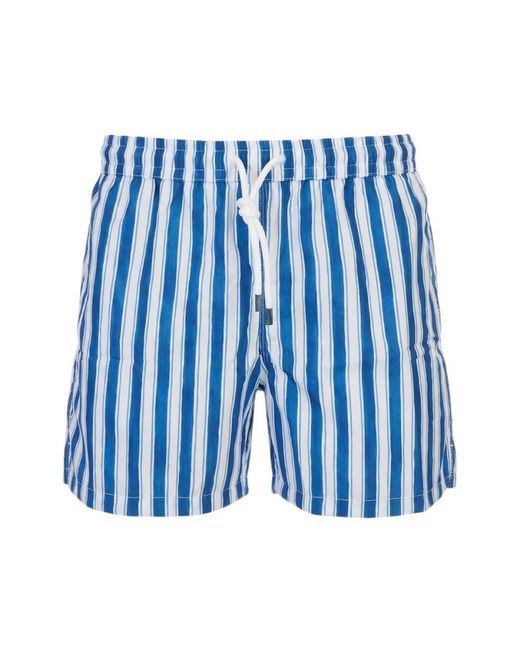 Fedeli Blue Beachwear for men