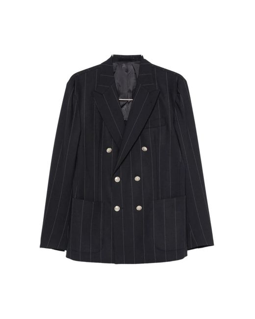 Eleventy Blue Blazers for men