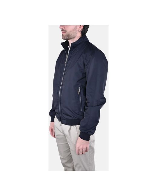 Moorer Blue Bomber Jackets for men