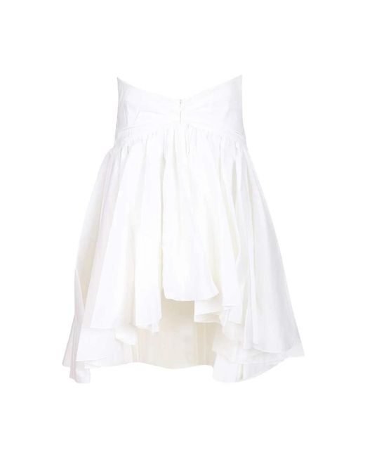 Jacquemus Rok Met Stroken in het White