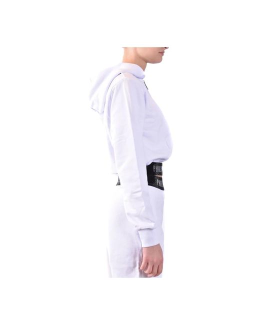 Philipp Plein White Zip-Throughs