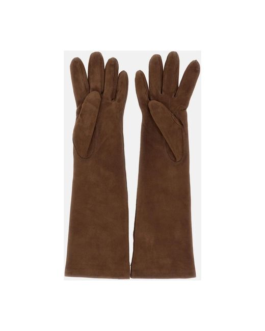 Max Mara Brown Gloves
