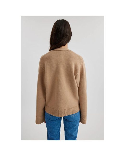 Axel Arigato Brown Cardigans