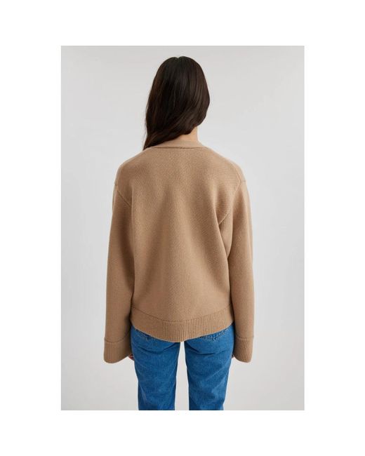 Axel Arigato Brown Cardigans