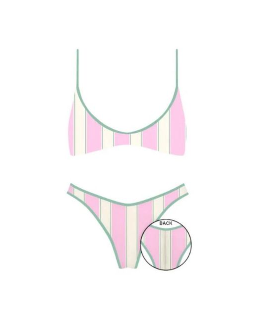 Mc2 Saint Barth Pink Bikinis