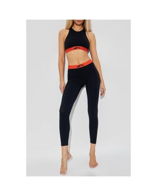 DSquared² Leggings Met Logo in het Black