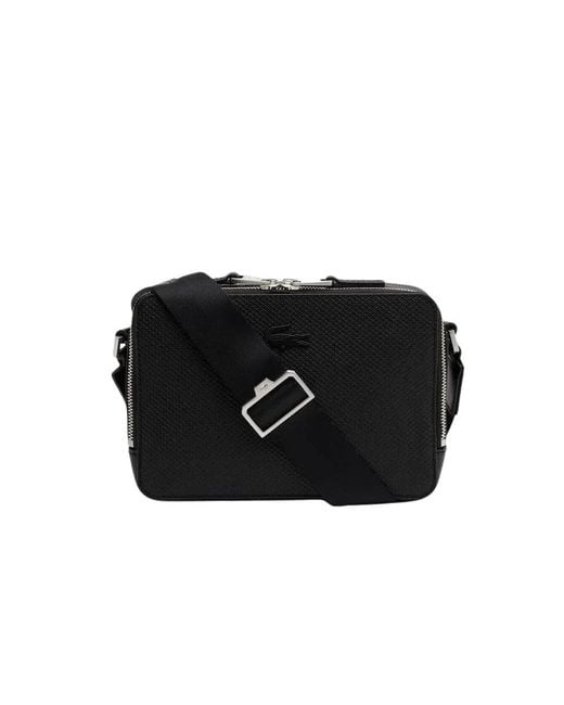 Lacoste Black Cross Body Bags