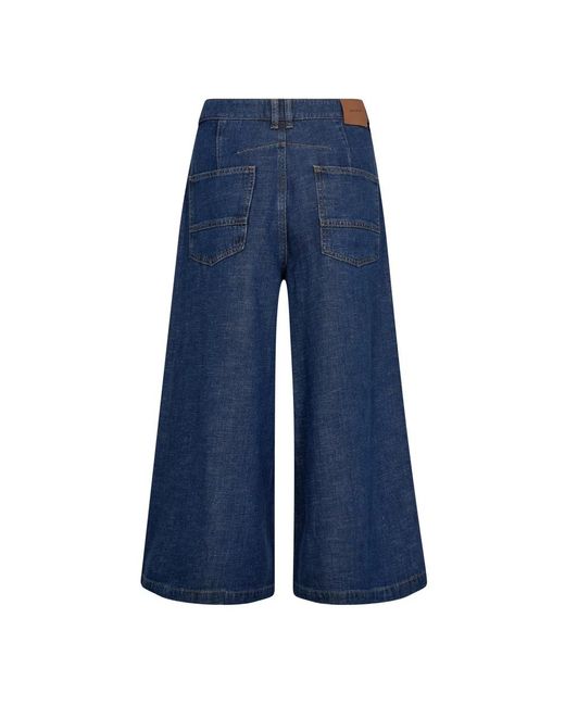 Mos Mosh Blue Wide Jeans