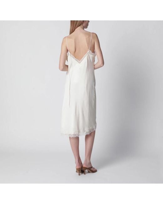 Midi Dresses Rohe de color White
