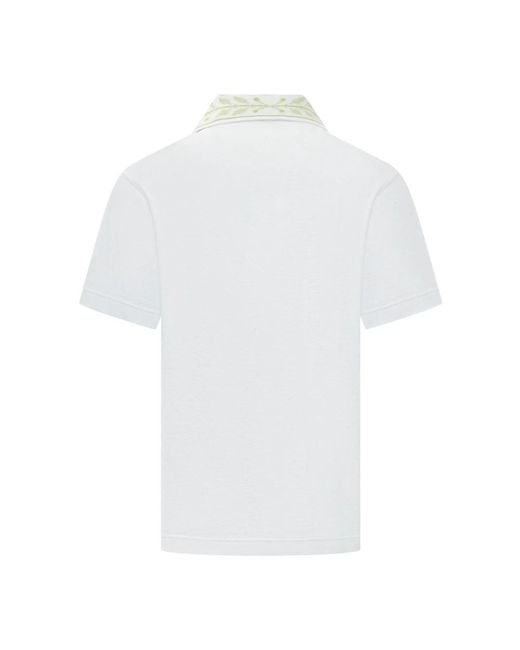 Casablanca White Polo Shirts for men