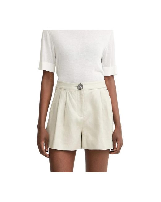 ARMANI EXCHANGE White Short Shorts
