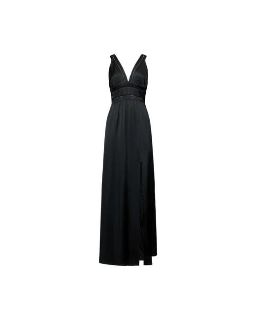 Maxi Dresses Silvian Heach de color Black