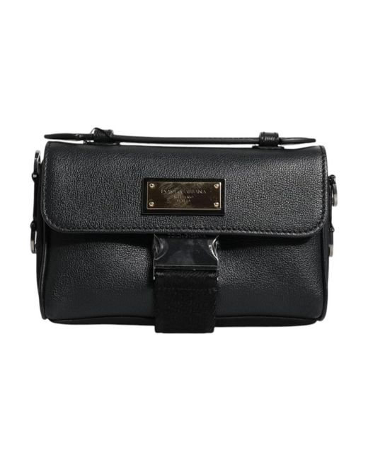 Cross Body Bags di Dolce & Gabbana in Black da Uomo