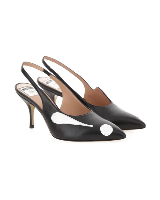 Moschino Metallic Pumps