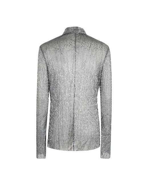 Sabina Musayev Gray Shirts