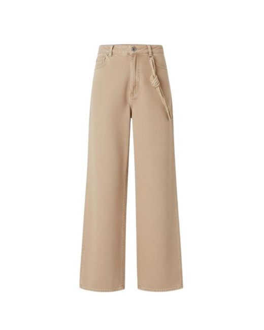 Pinko Natural Wide Jeans