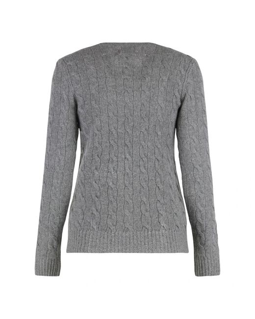 Polo Ralph Lauren Gray Round-Neck Knitwear