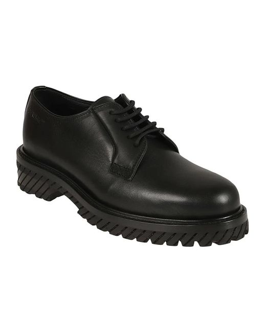 Off-White c/o Virgil Abloh Black Business Shoes for men