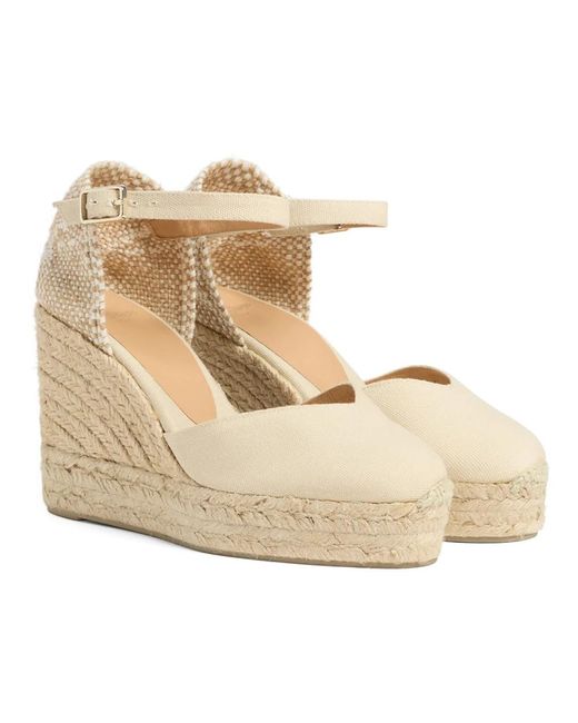 castaner wedges beige