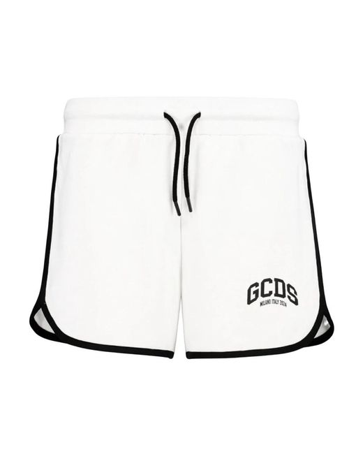 Gcds Training Shorts in het White