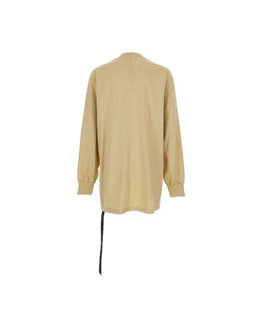 Long Sleeve Tops Rick Owens de hombre de color Natural