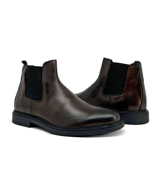 Chelsea Boots DUCA DI MORRONE de hombre de color Black