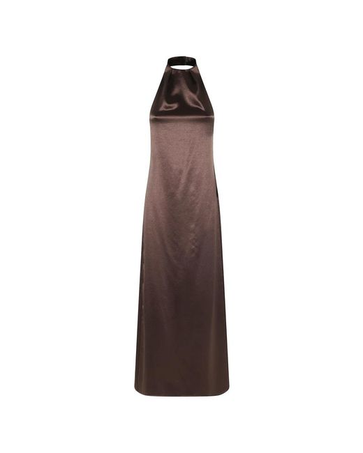 Alysi Brown Maxi Dresses