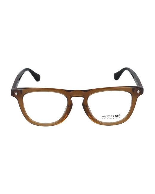 WEB EYEWEAR Brown Glasses