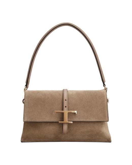 Tod's Metallic Shoulder Bags