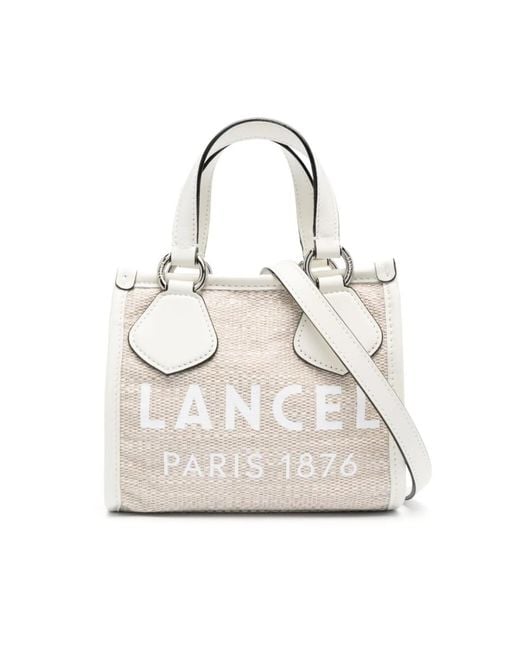 Lancel White Handbags