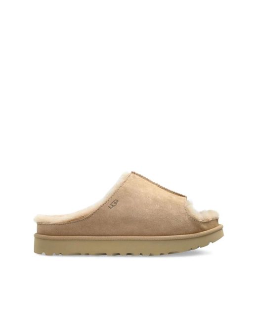 Sliders Ugg de color Natural