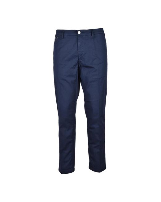 Replay Blue Chinos for men