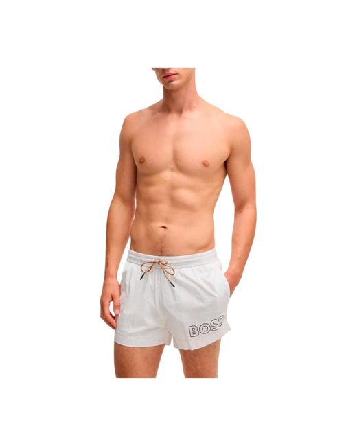 Boss Gray Beachwear for men